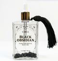 Aceite Corporal Protector — Aceite Ritual de Cristal de Obsidiana - Aceite Corporal de Gema de Obsidiana Negra 3.4oz