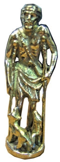 San Lázaro Bronce Estatuilla 10 cm