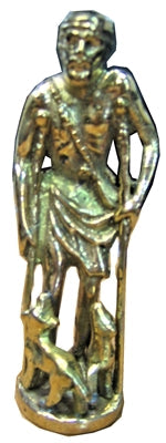 San Lázaro Bronce Estatuilla 10 cm