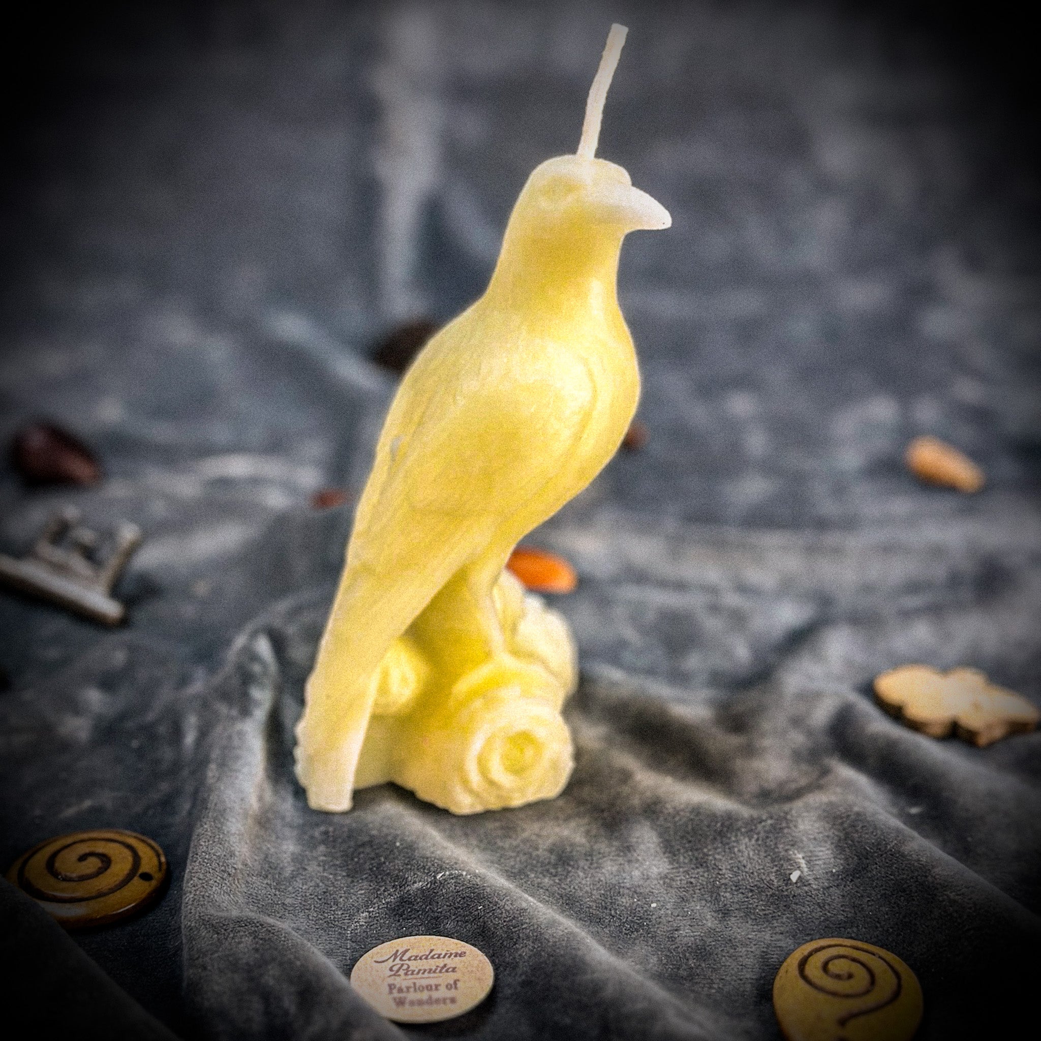 Raven Magic Candle Spell Kit - Intelligence & Spirit World Connection