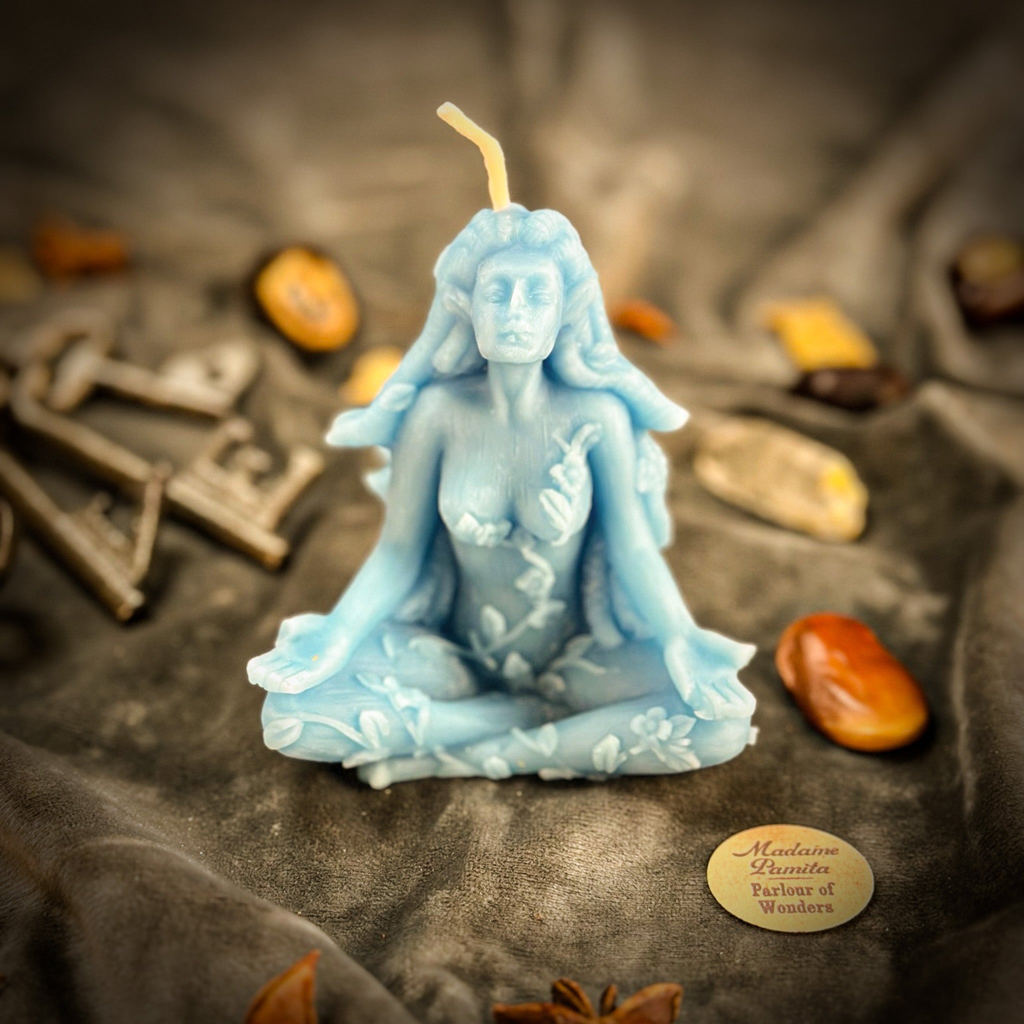 Forest Fairy Candle Spell Kit - Nature Spirit & Inner Peace Magic