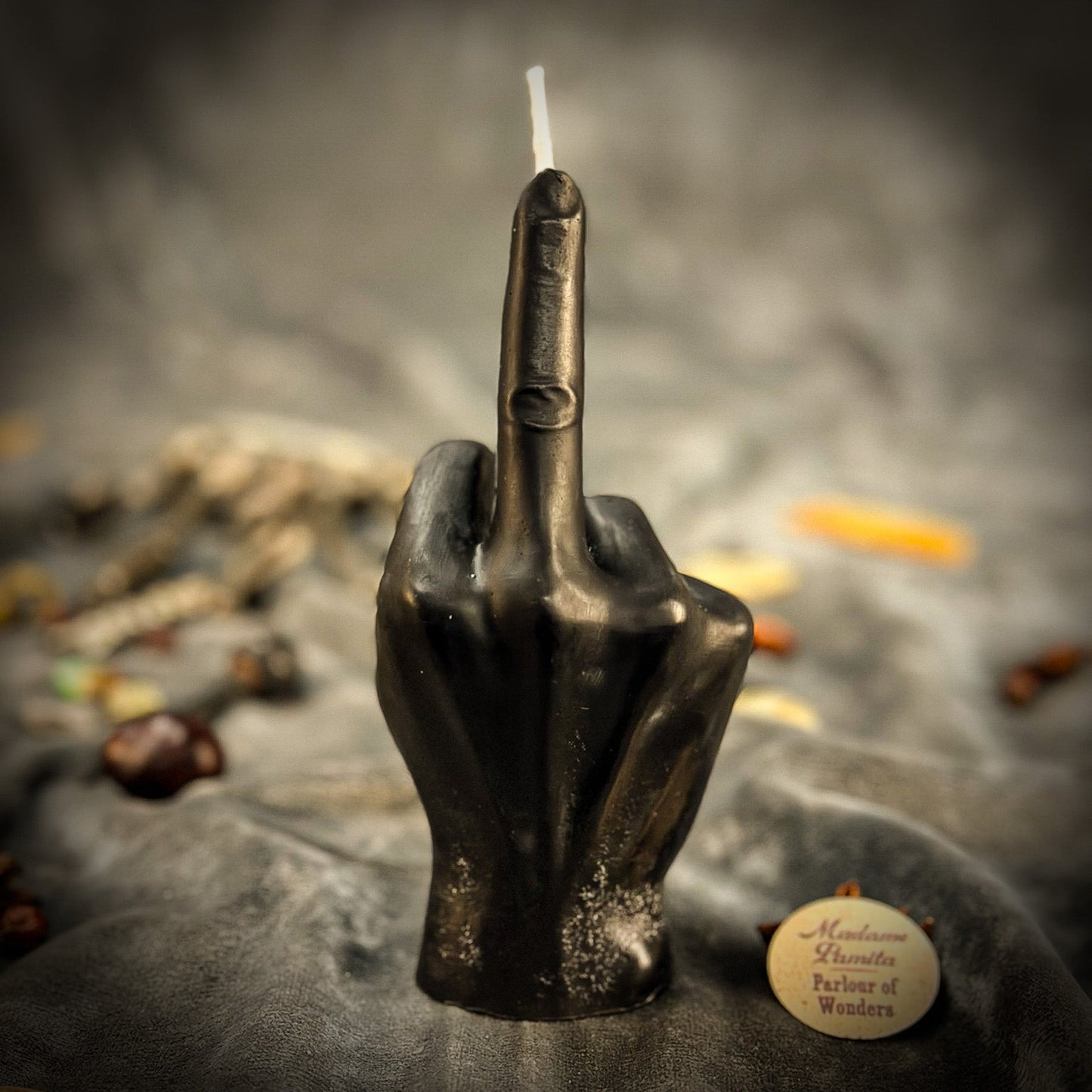 Kit de vela de dedo medio - Magia de destierro y empoderamiento