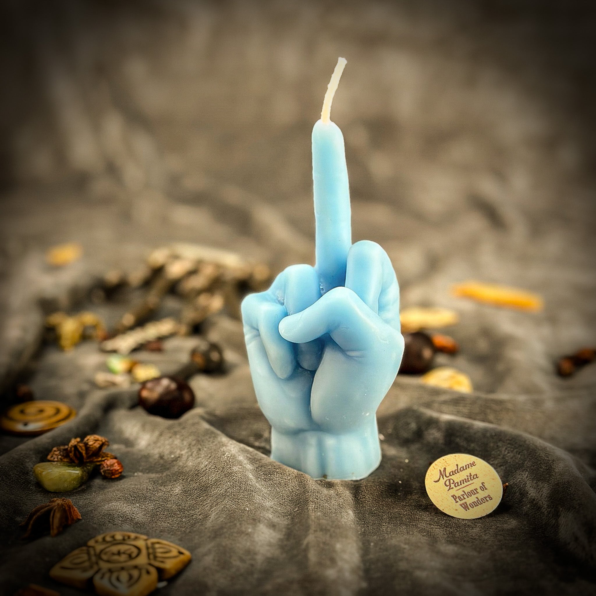 Middle Finger Candle Spell Kit - Banishing & Empowerment Magic