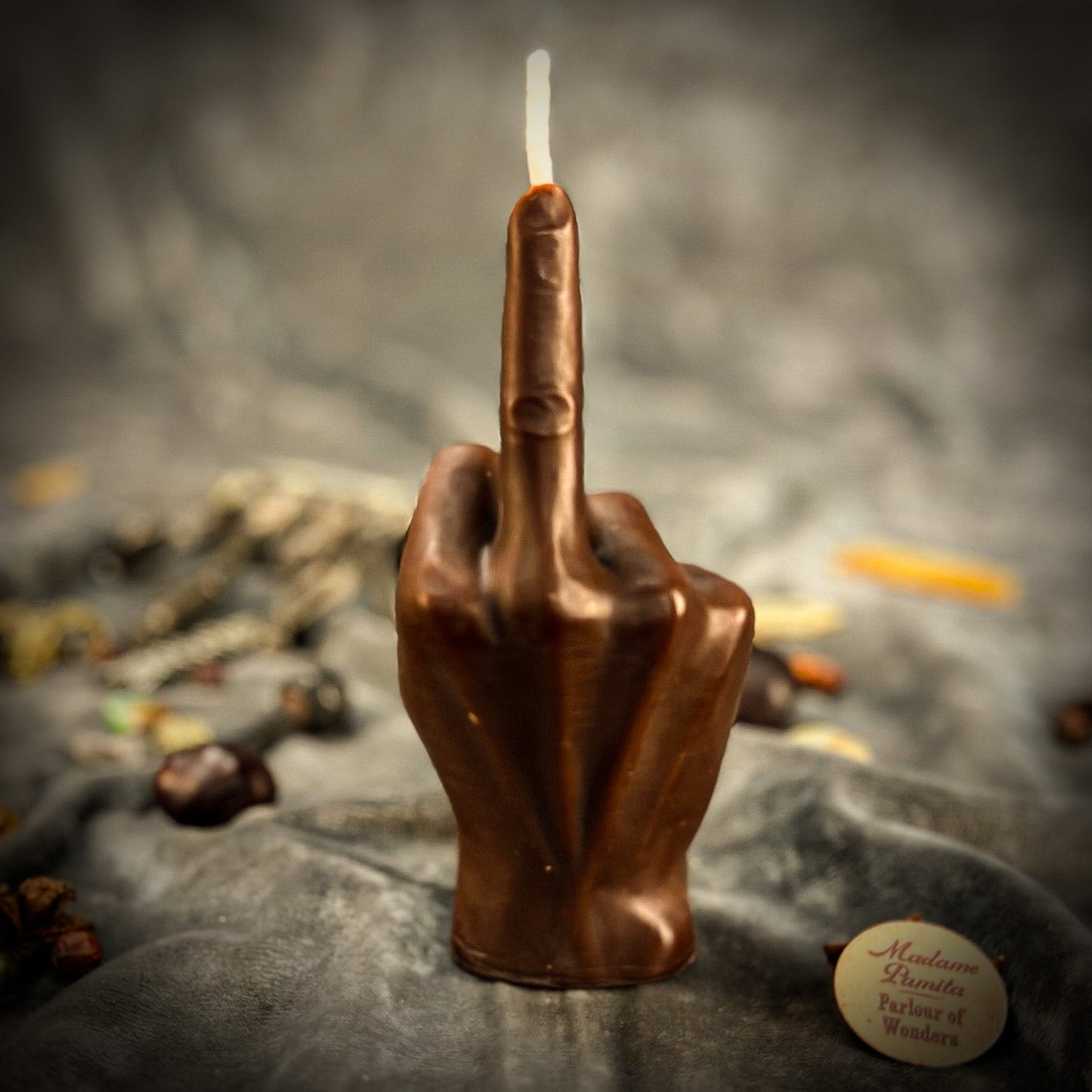 Kit de vela de dedo medio - Magia de destierro y empoderamiento