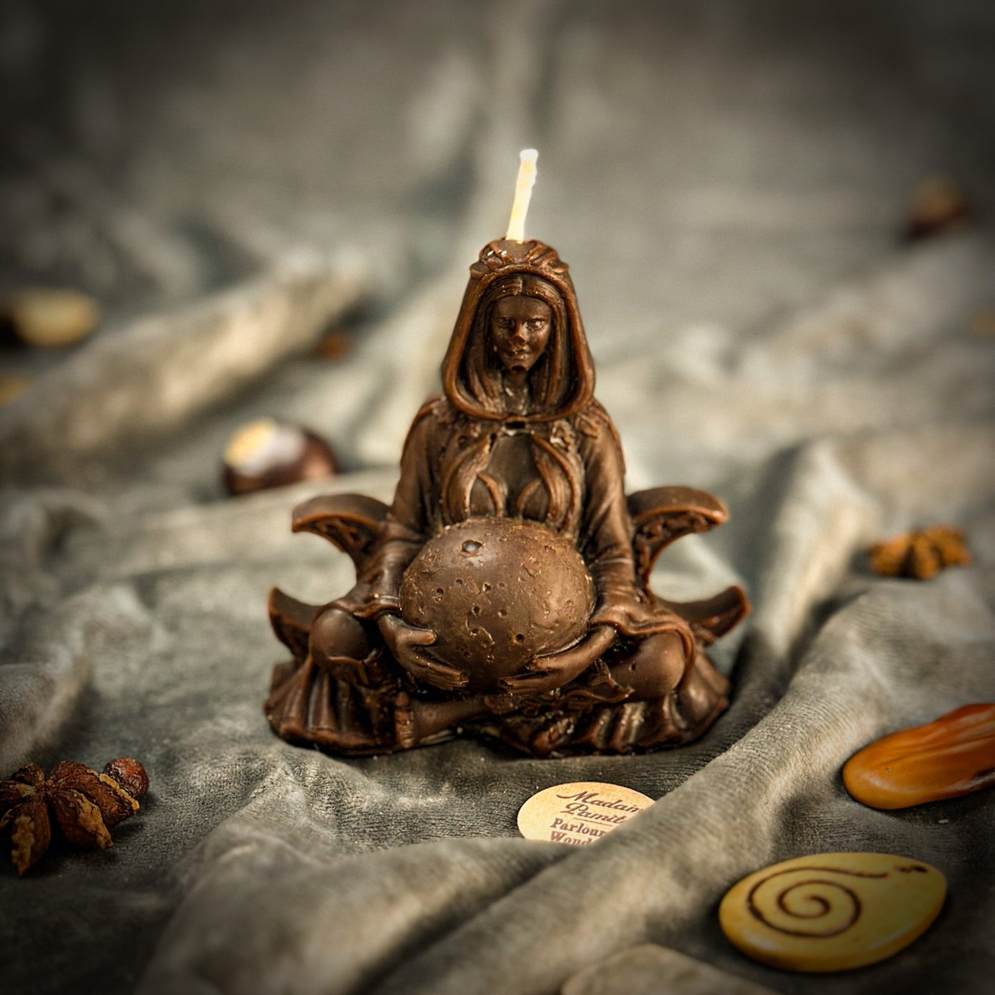 Kit de hechizos de velas Diosa Lunar - Magia lunar y energía femenina divina