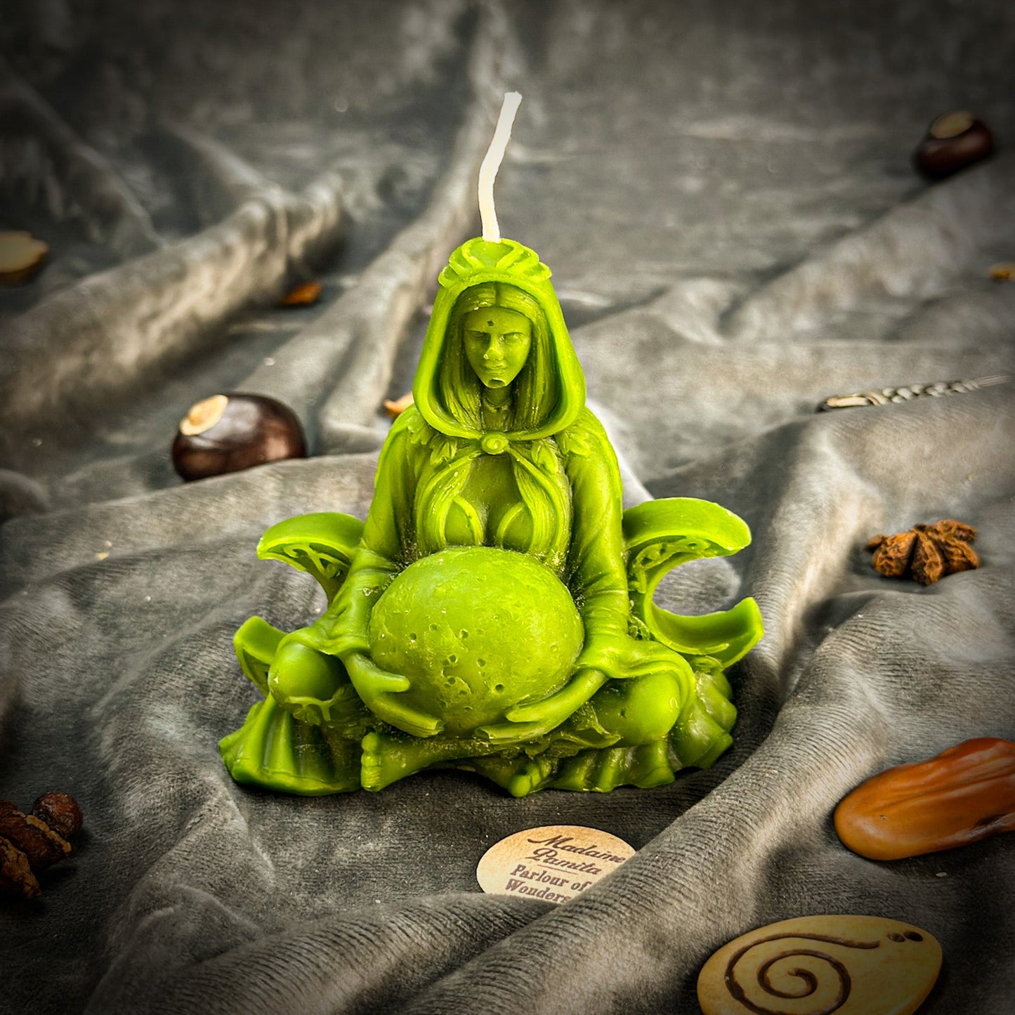 Kit de hechizos de velas Diosa Lunar - Magia lunar y energía femenina divina