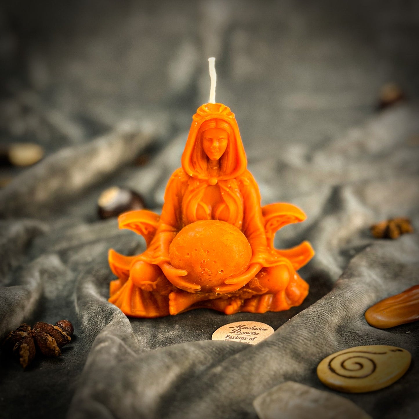 Kit de hechizos de velas Diosa Lunar - Magia lunar y energía femenina divina