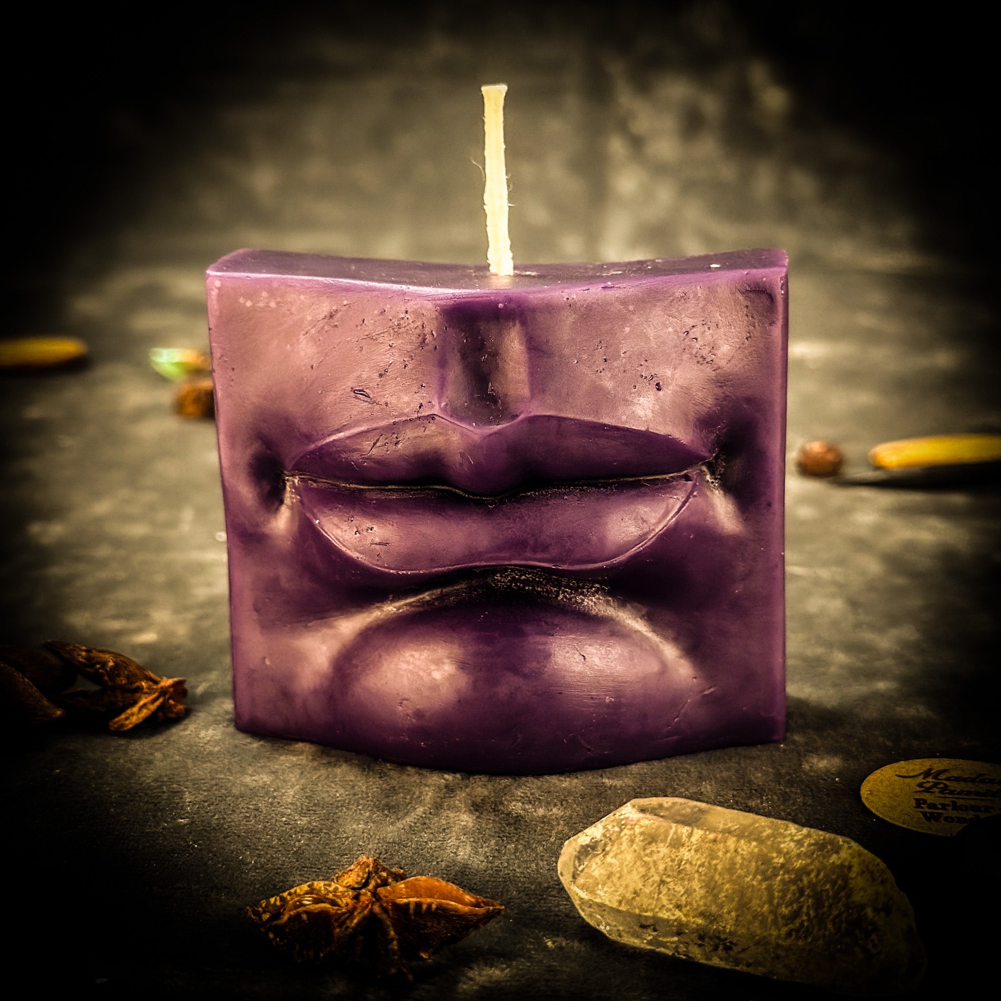 Ex-Voto Mouth Candle Spell Kit - Communication & Healing Magic