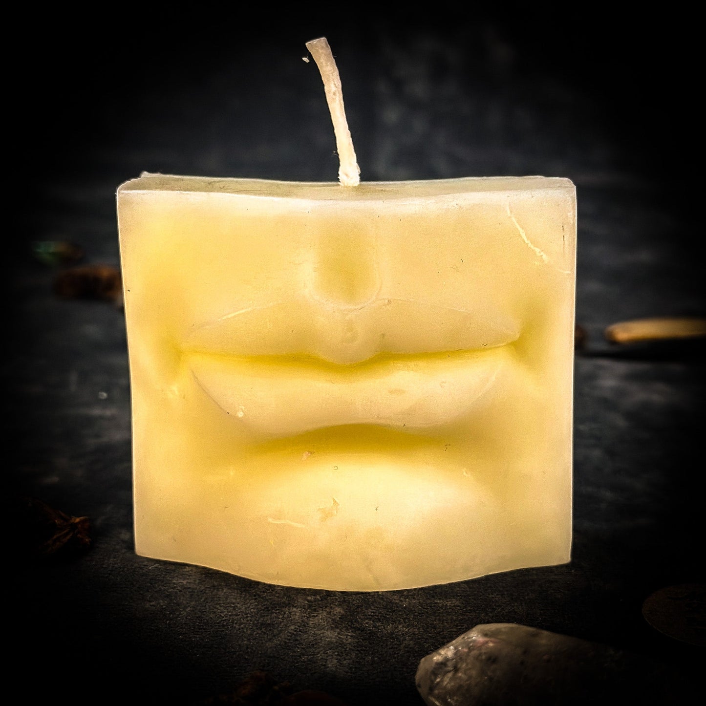 Kit de velas Exvoto Boca - Magia de Comunicación y Sanación