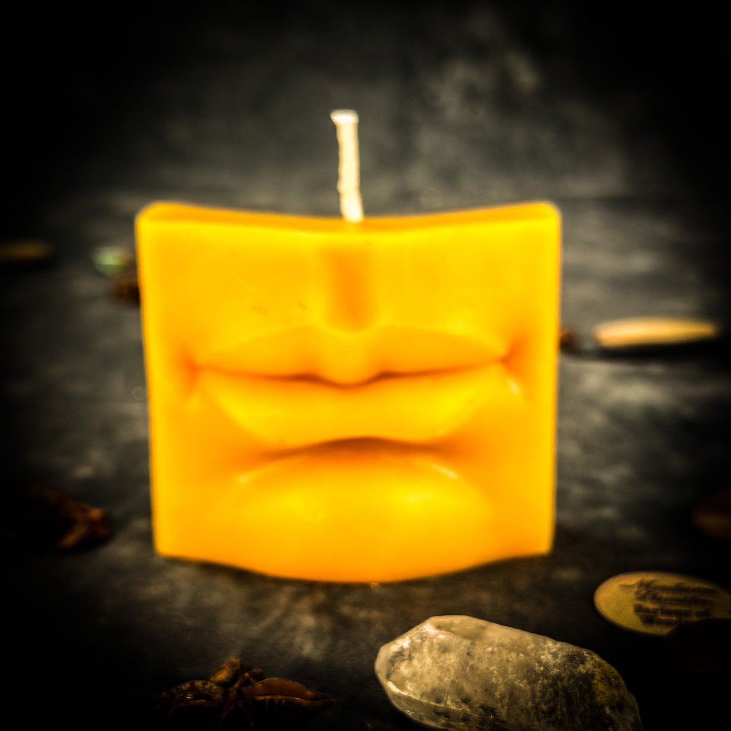 Kit de velas Exvoto Boca - Magia de Comunicación y Sanación