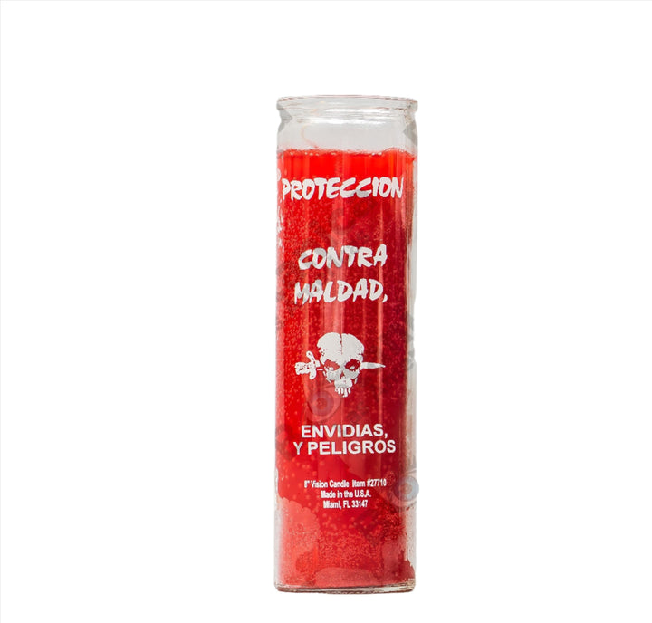Protección Contra Maldad / 7-Day Candle Against Evil & Negative Energy
