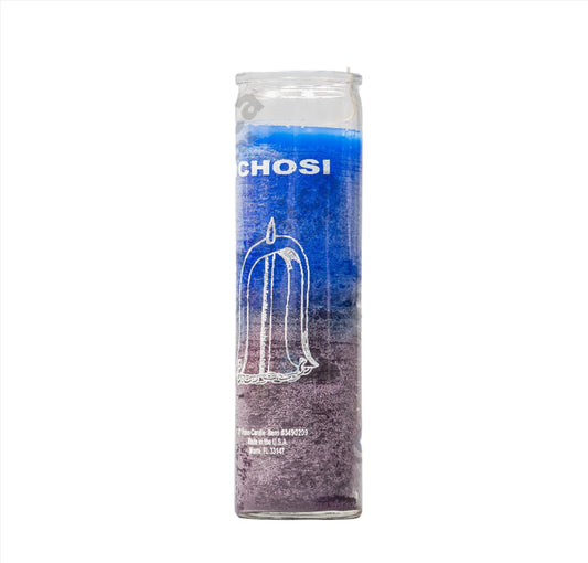 Vela para Ochosi 2 Colores / Ochosi 7-Day Candle - Justice, Precision & the Hunt