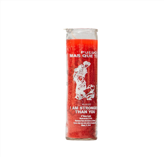 Vela Yo Puedo Más Que Tú / I Am Stronger 7-Day Candle - Spiritual Dominance