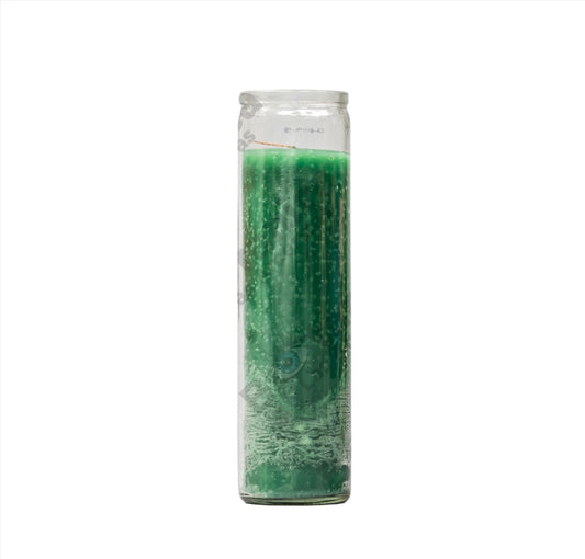 Vela Verde / Green 7-Day Candle - Prosperity, Abundance & Ogún
