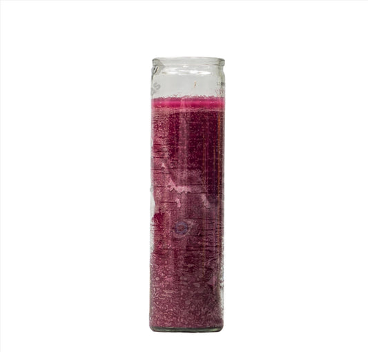 Vela Morada / Purple 7-Day Candle - Box of 12 - Spirituality & Ancestral Connection