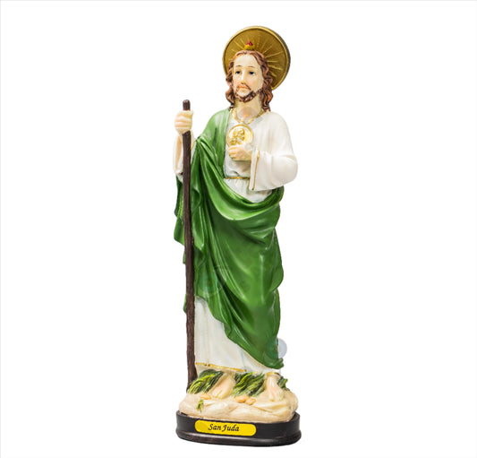 San Judas Tadeo 14" / Saint Jude Thaddeus 14" Religious Statue - Patron of Impossible Causes