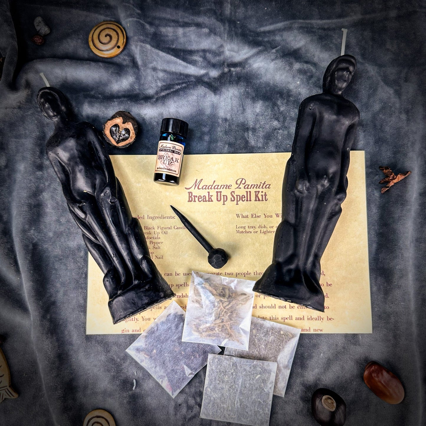 Kit de Velas para Rompimientos - Humano/Hombre - Termina Relaciones y Parejas
