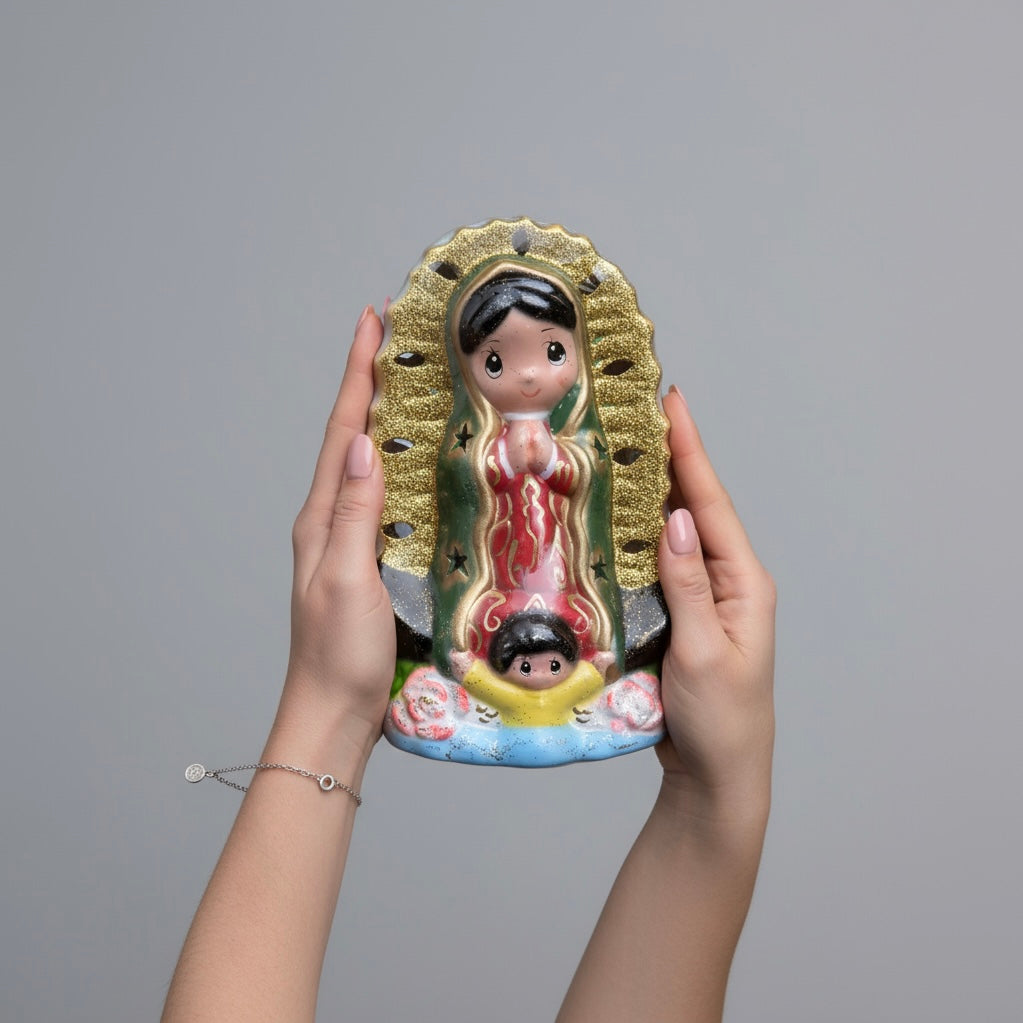 Lámpara de noche mediana de la Virgencita
