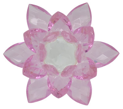 Flor de loto de cristal - 20 mm (Seleccionar color)