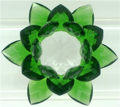 Flor de loto de cristal - 30 mm - Colores claros