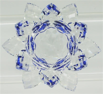 Flor de loto de cristal - 30 mm - Colores claros
