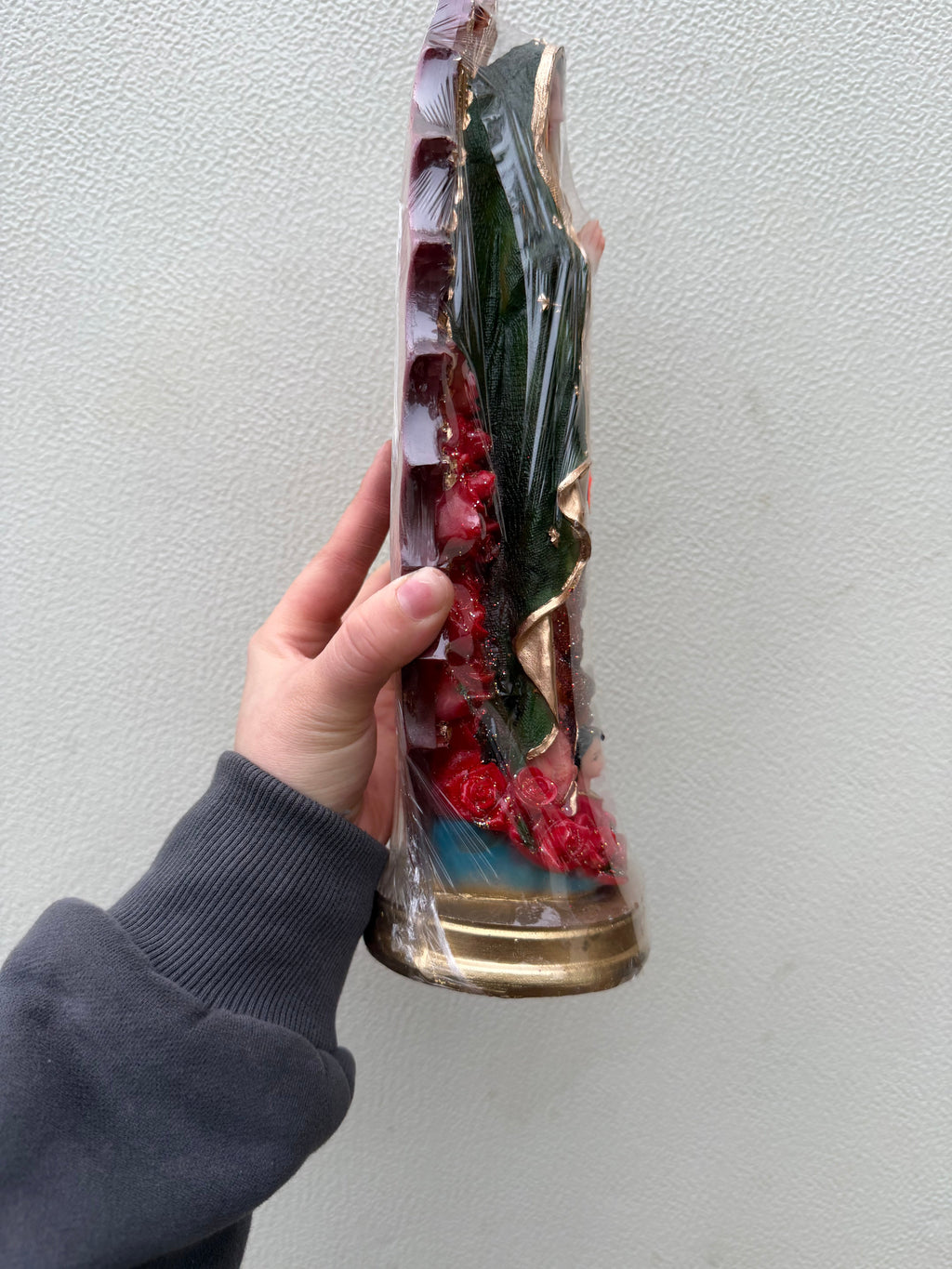 Virgen de Guadalupe Estatua Decorativa de 28 cm