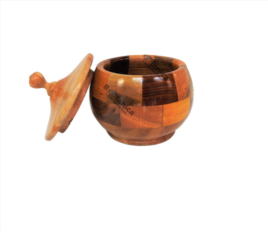 Soperas de Madera Pequeñas / Small Wooden Soperas for Orishas - Sacred Ritual Vessels