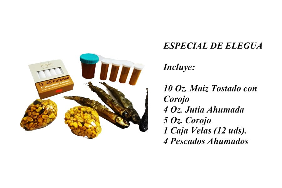 Especial de Elegguá / Juego ritual completo de Elegua - Abrecaminos y protección