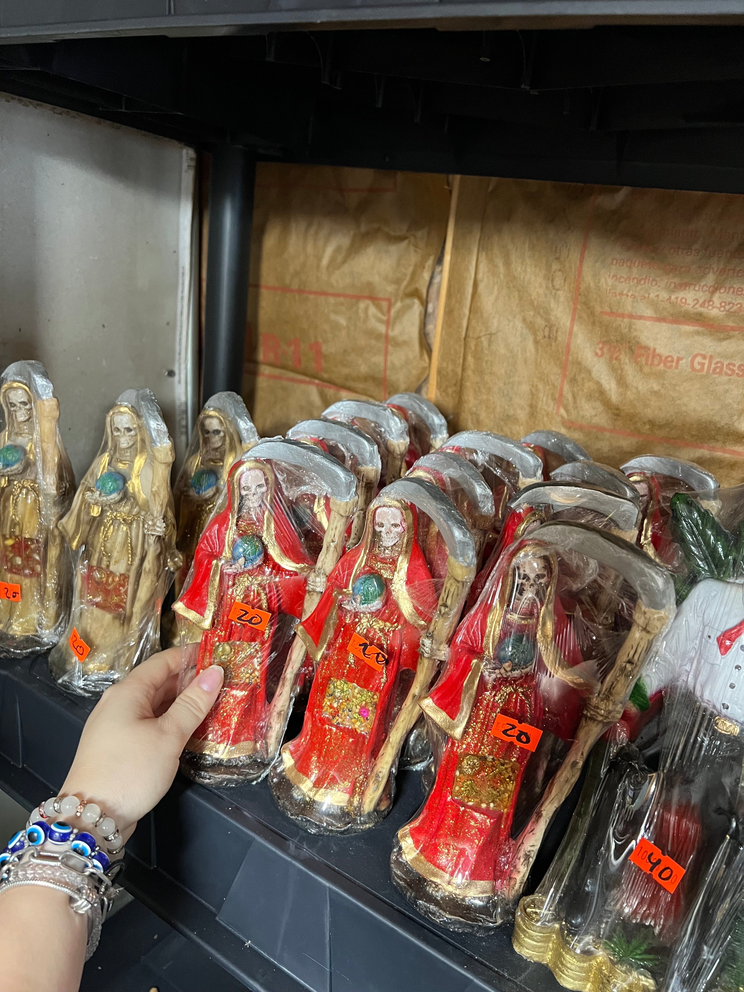 Figura de la Santa Muerte de 7 pulgadas - Imagen/Estatua