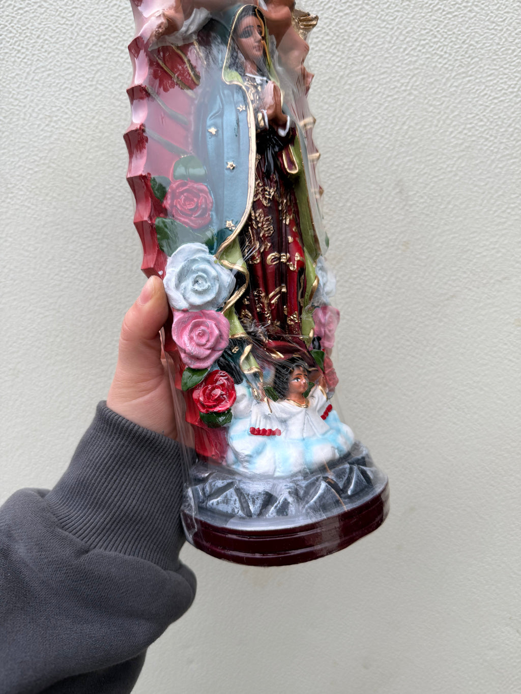 Estatua decorativa Virgen de Guadalupe de 30 cm
