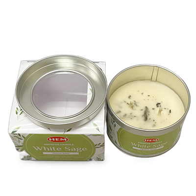 Vela HEM para sahumerios - Salvia blanca