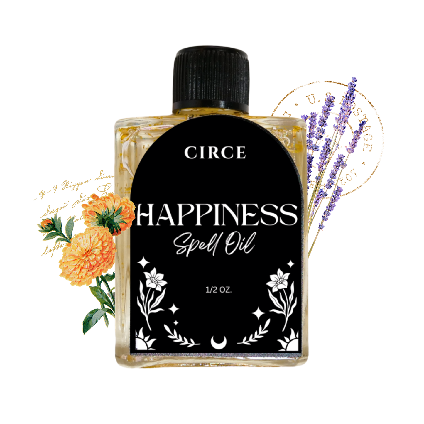 Aceite Ritual de Felicidad — Alegría y Energía Positiva