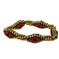Pulsera ILDE, Estilo Diamante, Mediana - OSHUN IBU KOLE