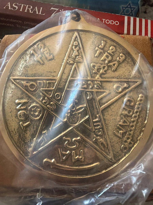 5 inch Brass Tetragrammaton