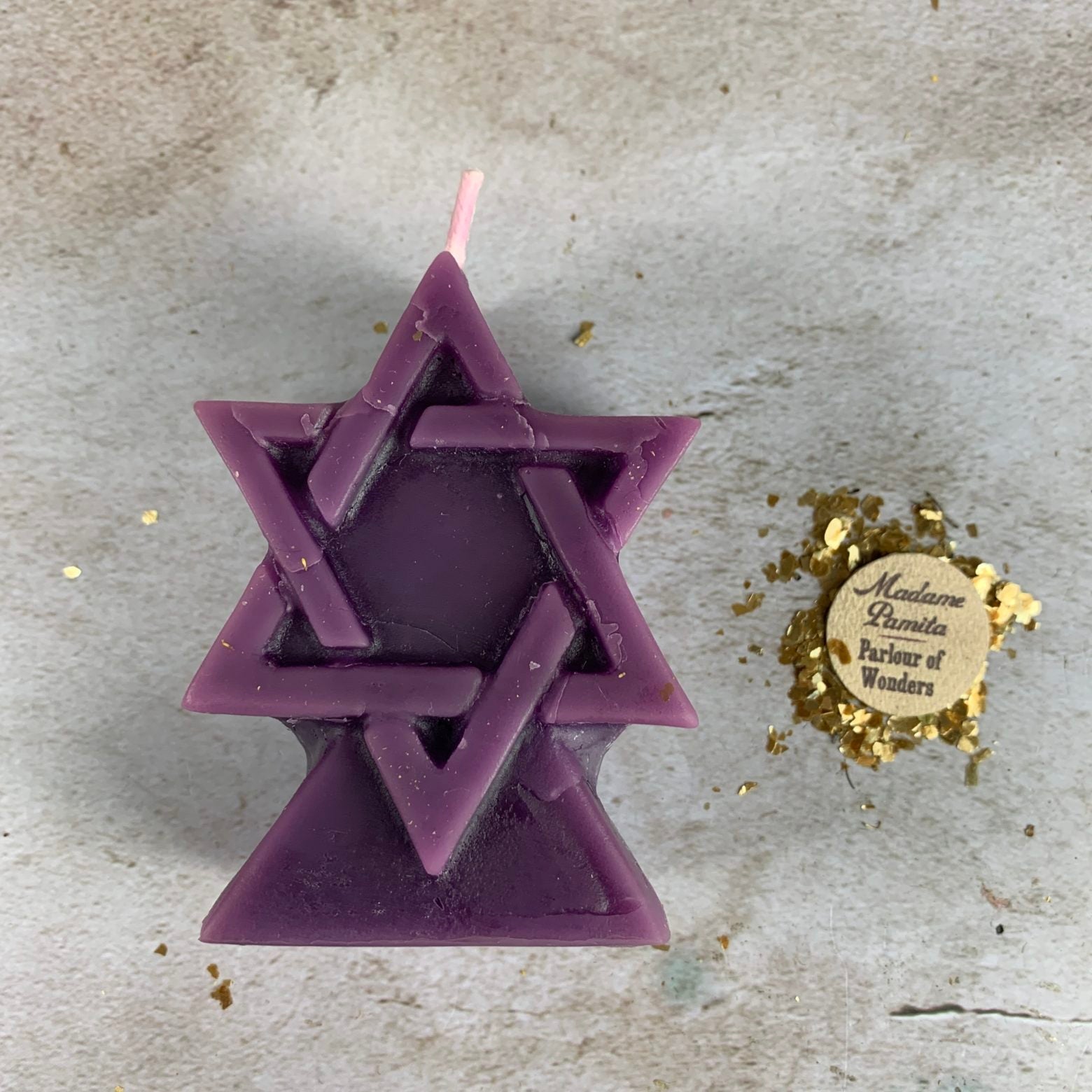 Seal of Solomon Candle Spell Kit - Protection & Power