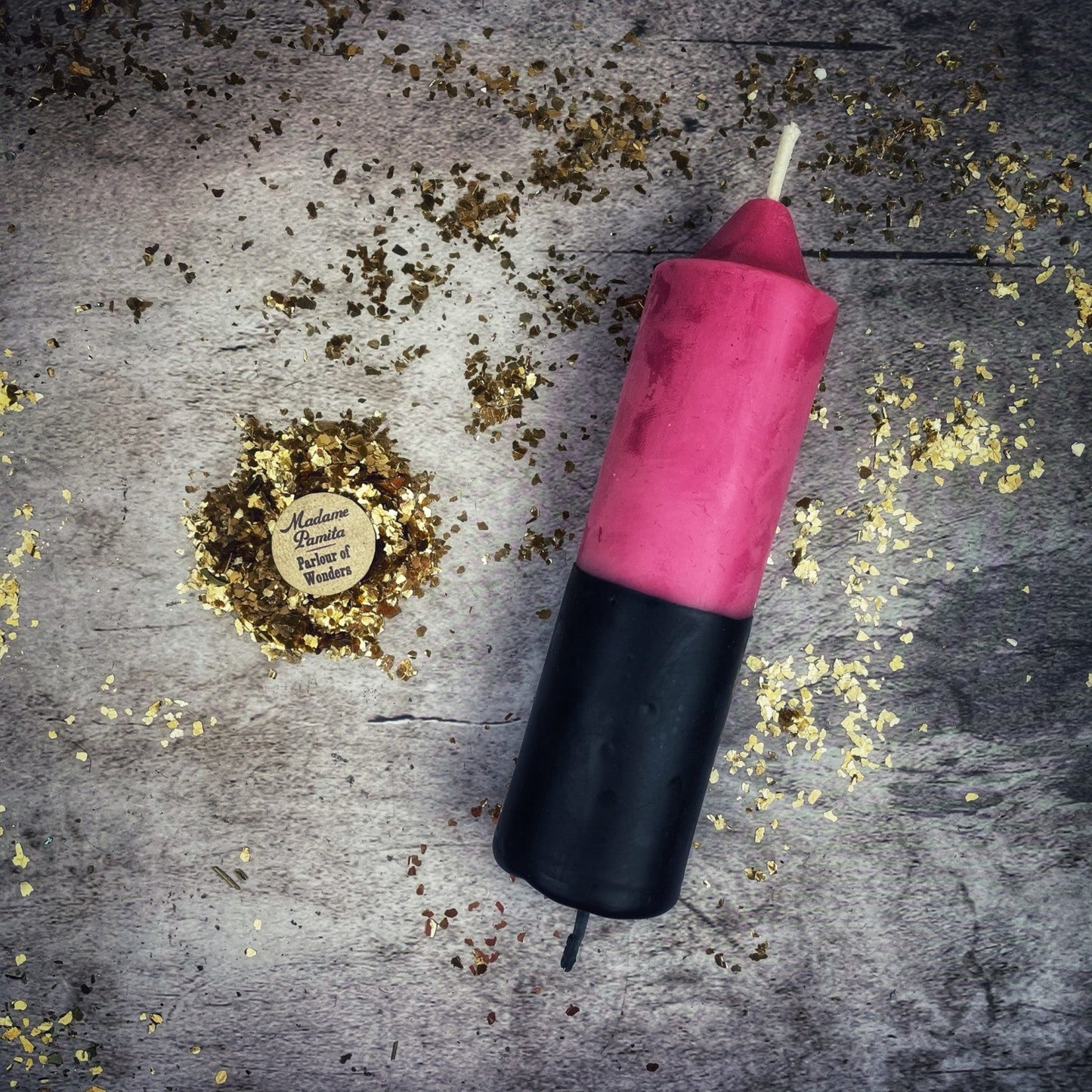 Vela de Cera de Abeja de Doble Acción para Hechizos de Reversión - Protección y Magia de Reversión de Maldiciones