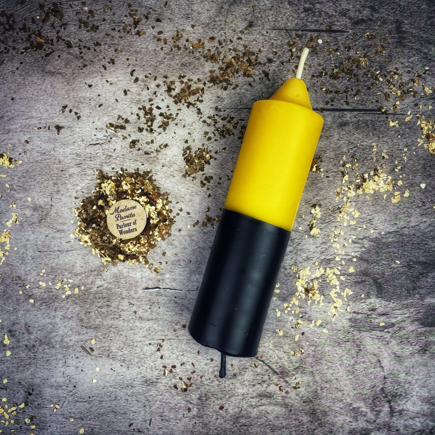 Vela de Cera de Abeja de Doble Acción para Hechizos de Reversión - Protección y Magia de Reversión de Maldiciones