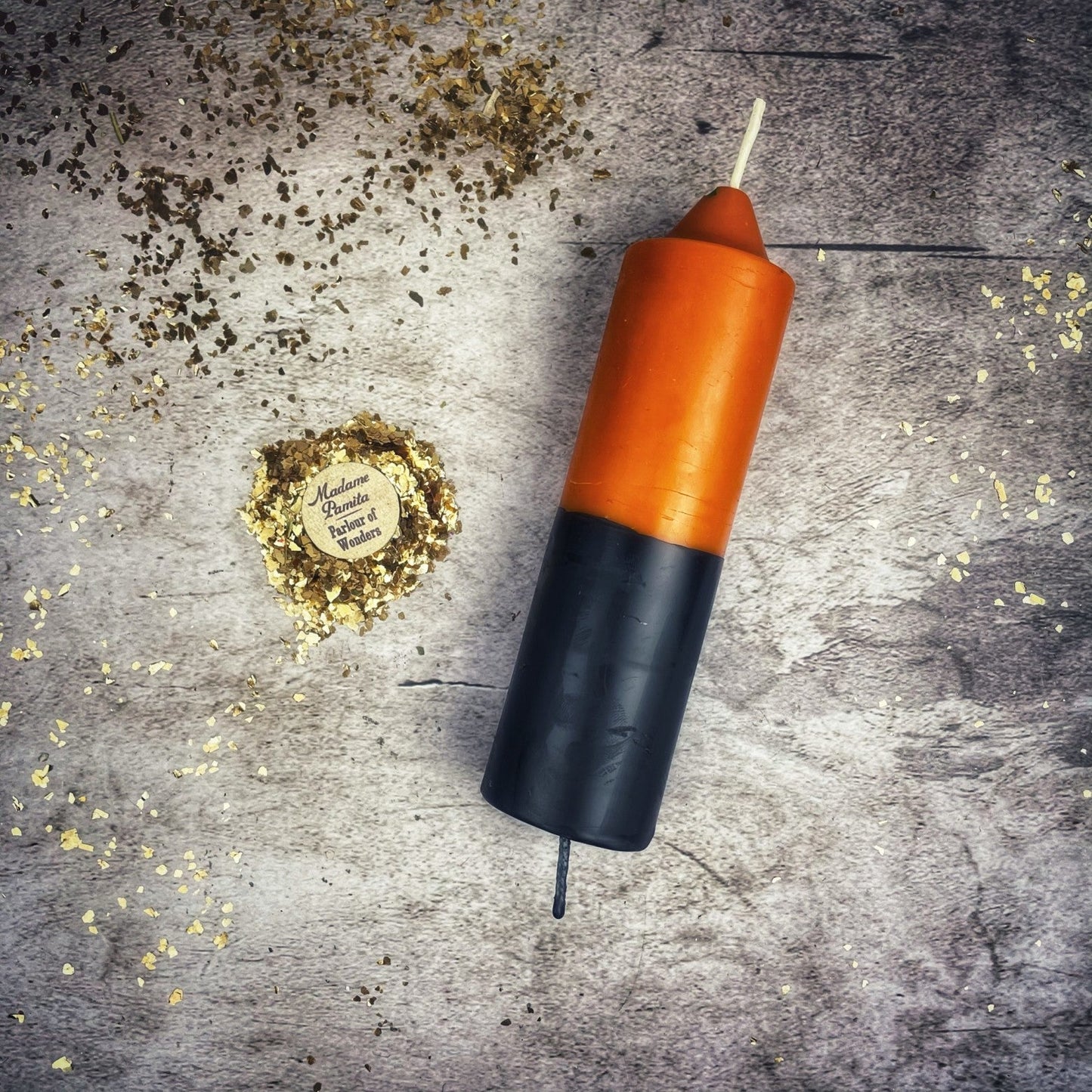 Vela de Cera de Abeja de Doble Acción para Hechizos de Reversión - Protección y Magia de Reversión de Maldiciones