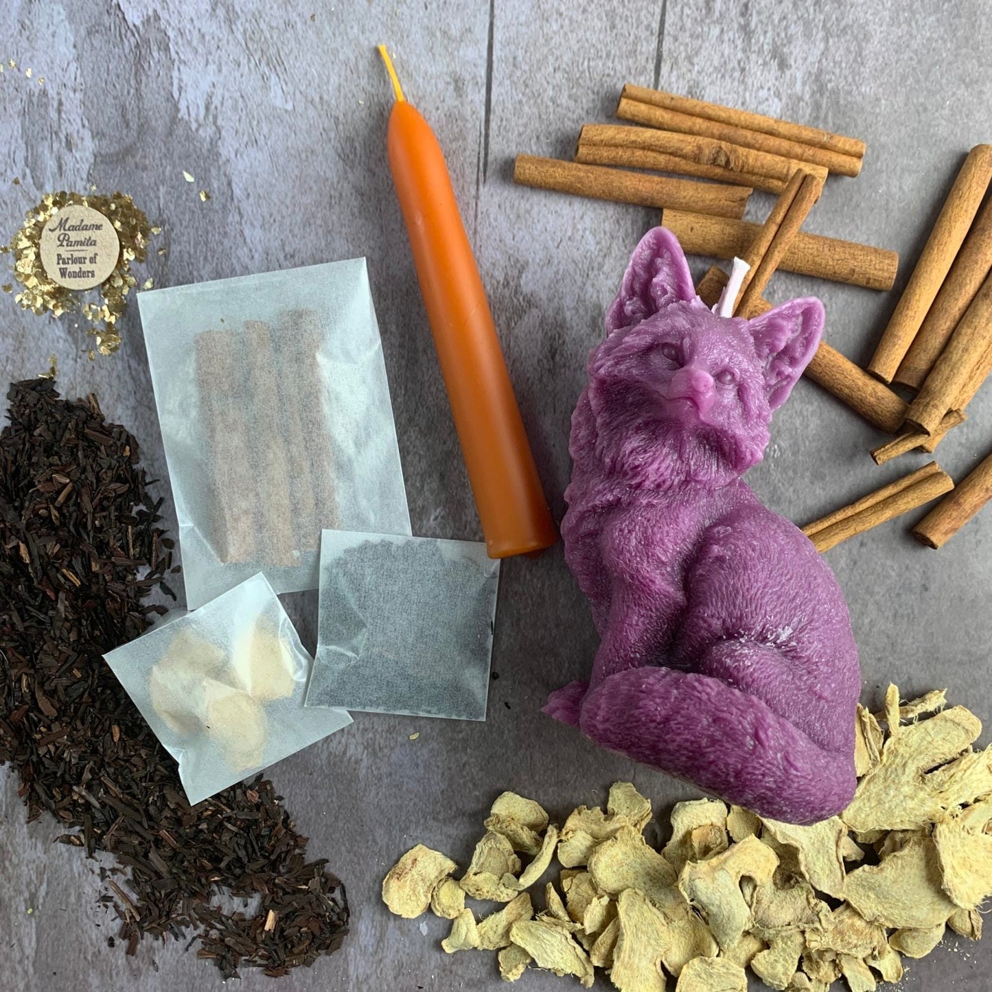Kit de Hechizos con Velas Fast Fox - Resultados Rápidos y Astucia