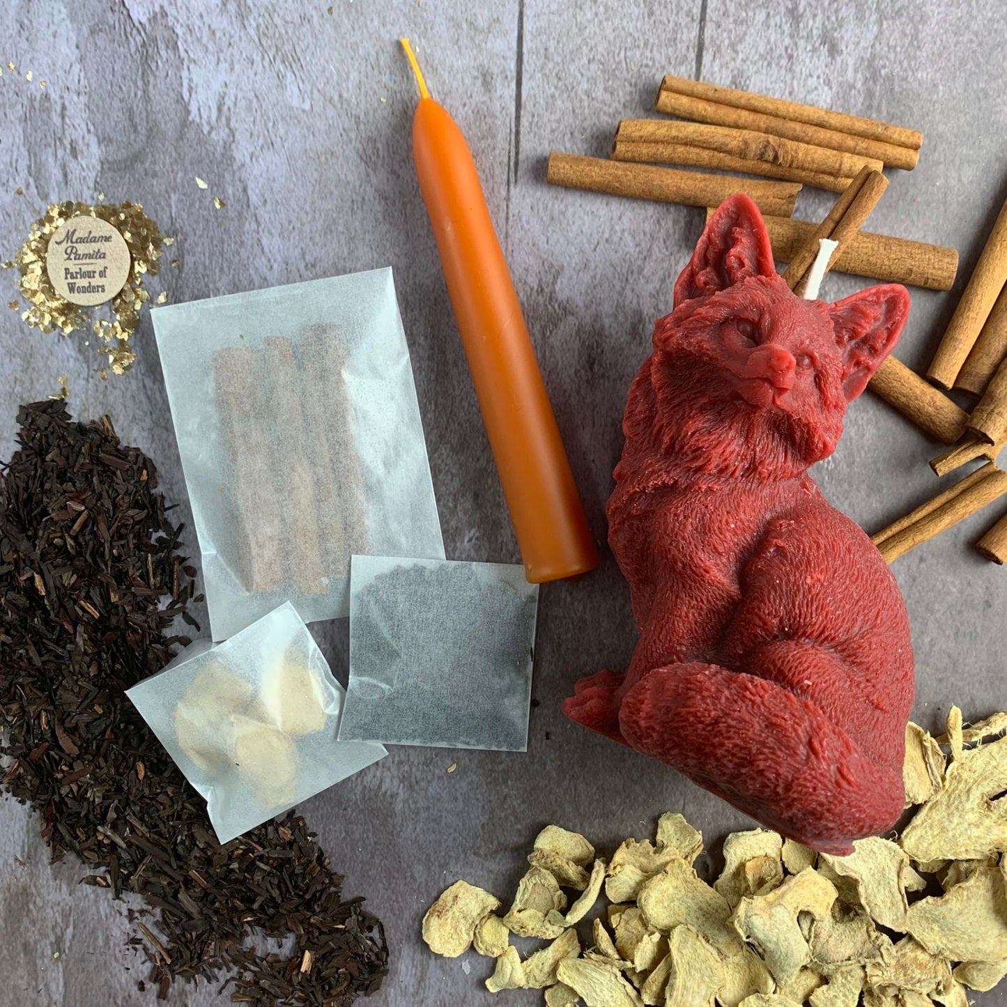 Kit de Hechizos con Velas Fast Fox - Resultados Rápidos y Astucia