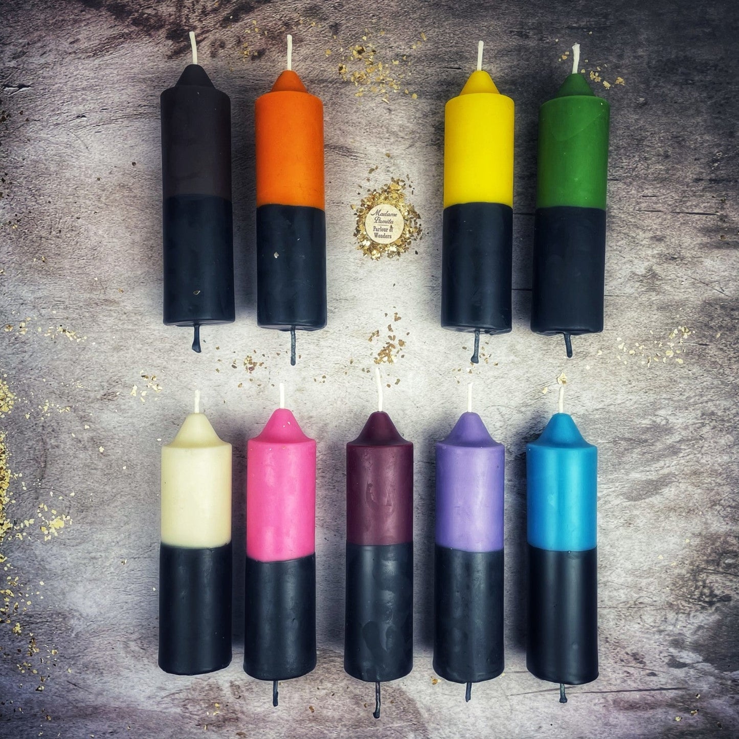 Vela de Cera de Abeja de Doble Acción para Hechizos de Reversión - Protección y Magia de Reversión de Maldiciones