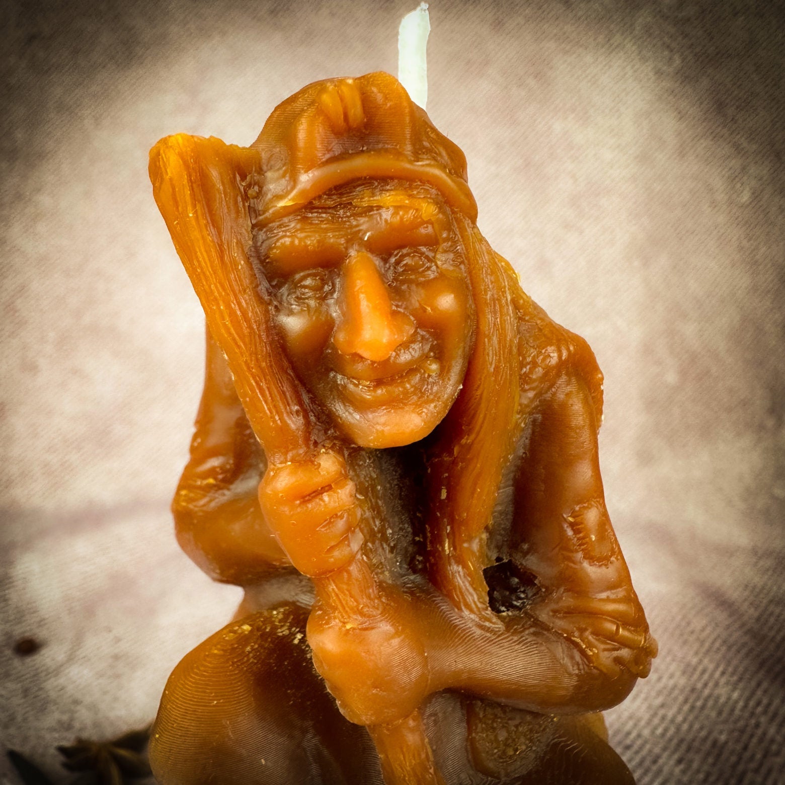 Kit de hechizo de vela Bendiciones de Baba Yaga - Sabiduría y protección