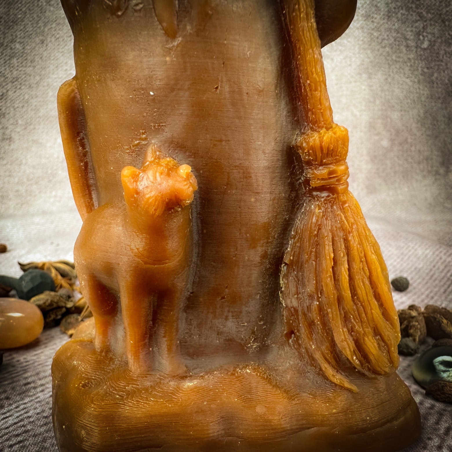 Kit de hechizo de vela Bendiciones de Baba Yaga - Sabiduría y protección
