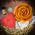 Kit de hechizo para velas "Romance de rosas" - Amor y romance