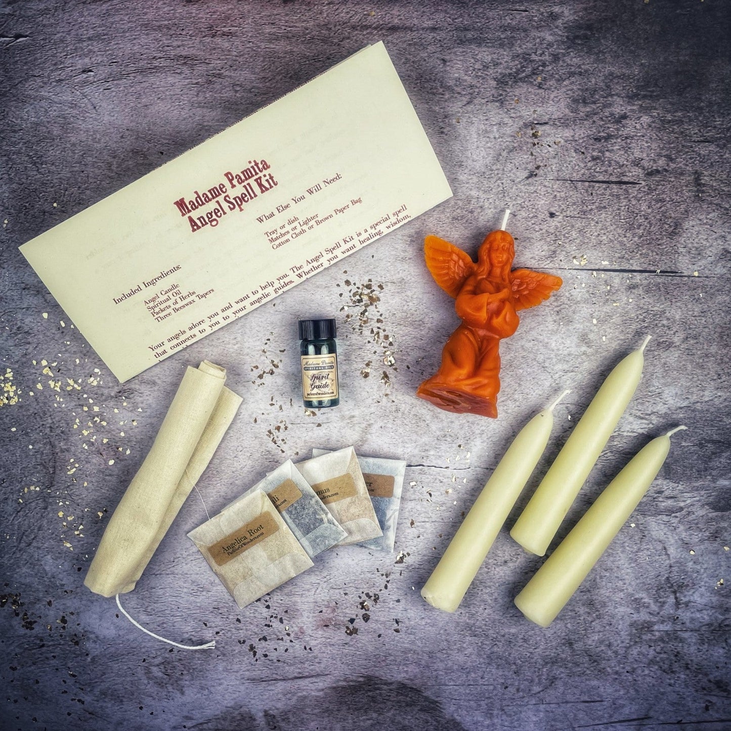 Kit de velas del Ángel - Conecta con Guías Espirituales y Bendiciones Divinas
