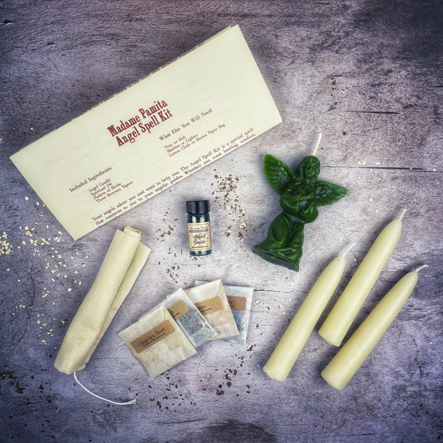 Kit de velas del Ángel - Conecta con Guías Espirituales y Bendiciones Divinas