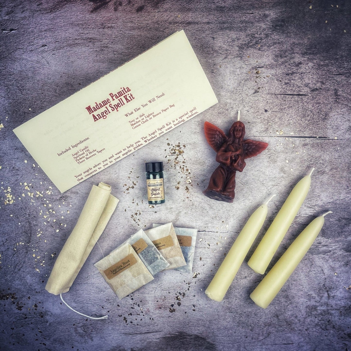Kit de velas del Ángel - Conecta con Guías Espirituales y Bendiciones Divinas