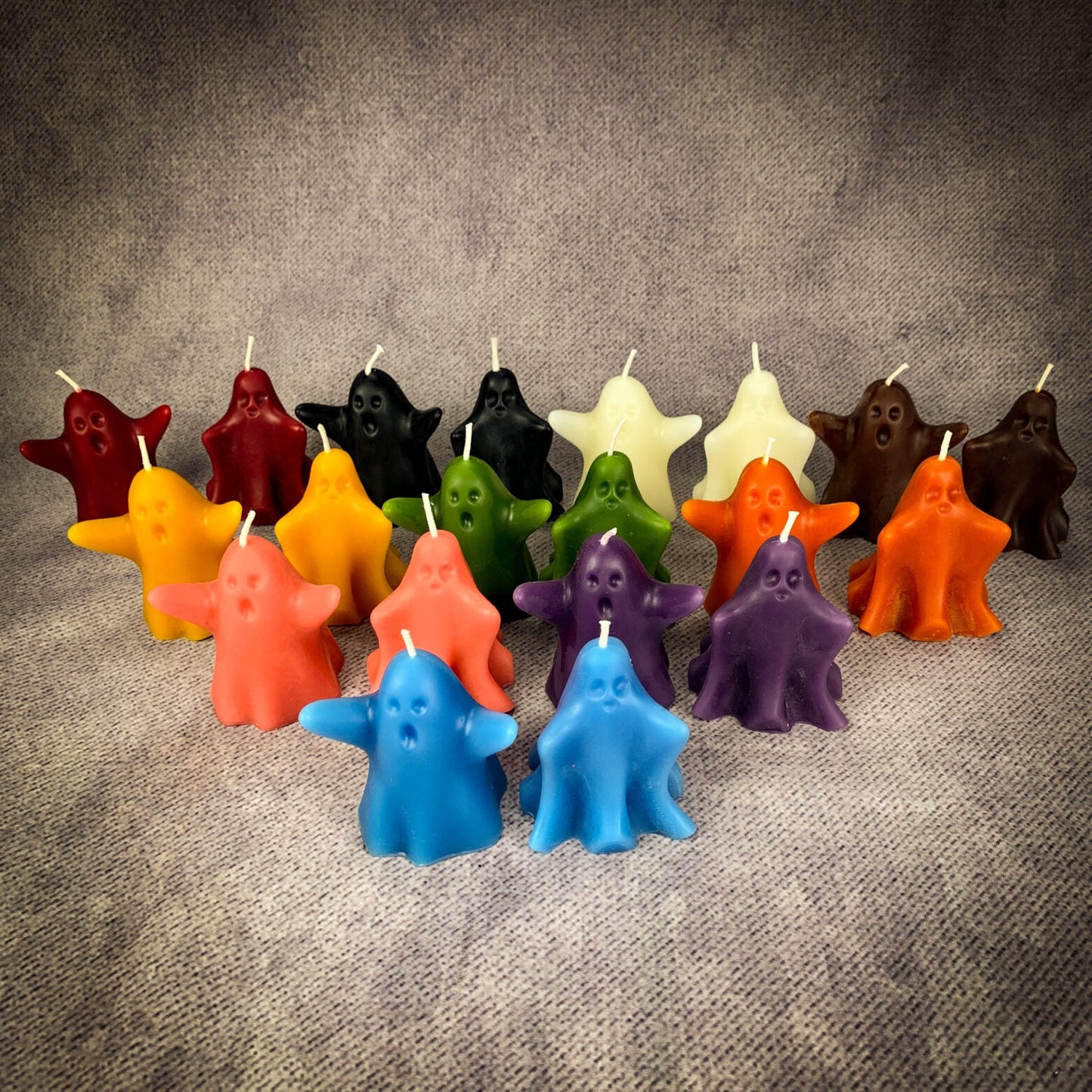 Set de Velas Hechizo de Cera de Abeja para Fantasmas de los Deseos - Magia del Espíritu Guía y los Ancestros