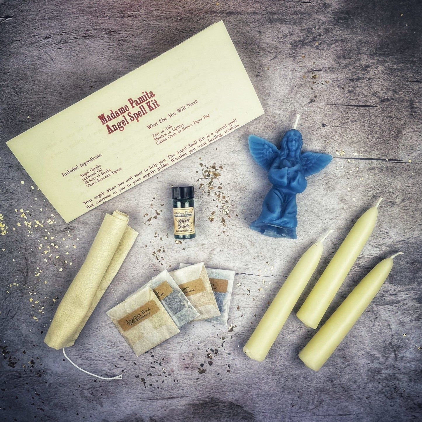 Kit de velas del Ángel - Conecta con Guías Espirituales y Bendiciones Divinas