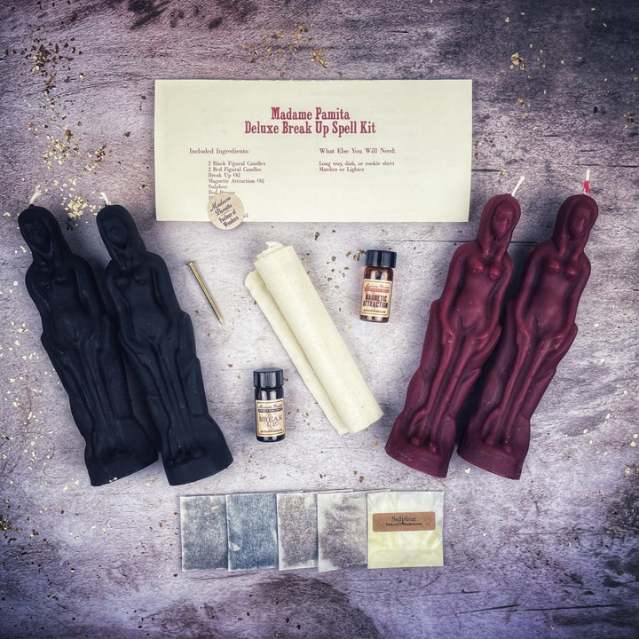 Deluxe Break Up Candle Spell Kit - Female/Female - Separation & Love Direction